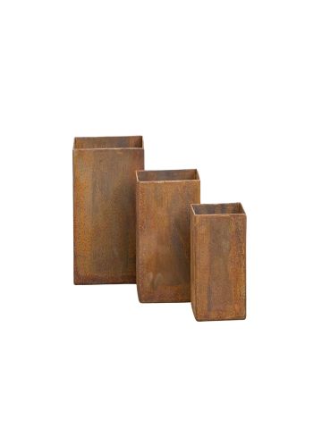 INGRID HIGH - CORTEN STEEL