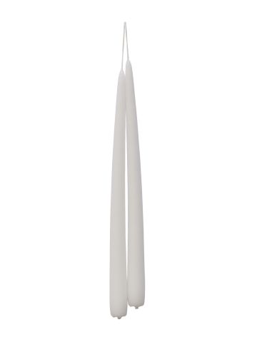 TAPER CANDLE - WHITE #90 