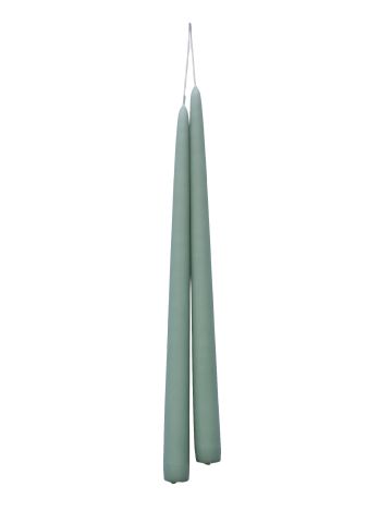 TAPER CANDLE - DUSTY GREEN #26