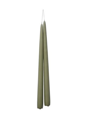 TAPER CANDLE - DUSTY OLIVE #29